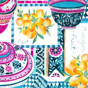‘Mangos Tile’ Print